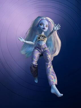 Monster High Doll Abbey Bominable G3 Daughter Yeti Pastel Shimmery Hair Posable